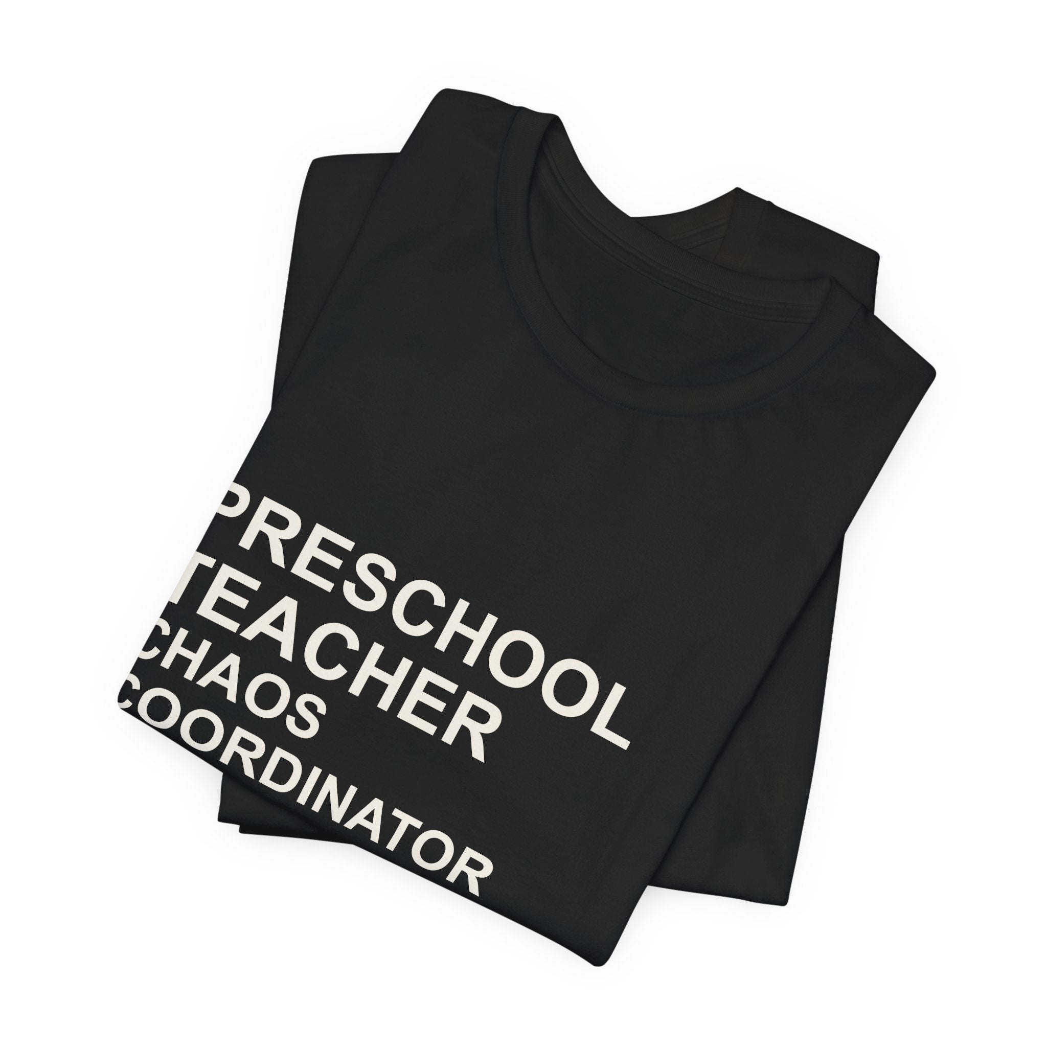 PRESCHOOL TEACHER CHAOS COORDINATOR T-Shirt — Funny Gift