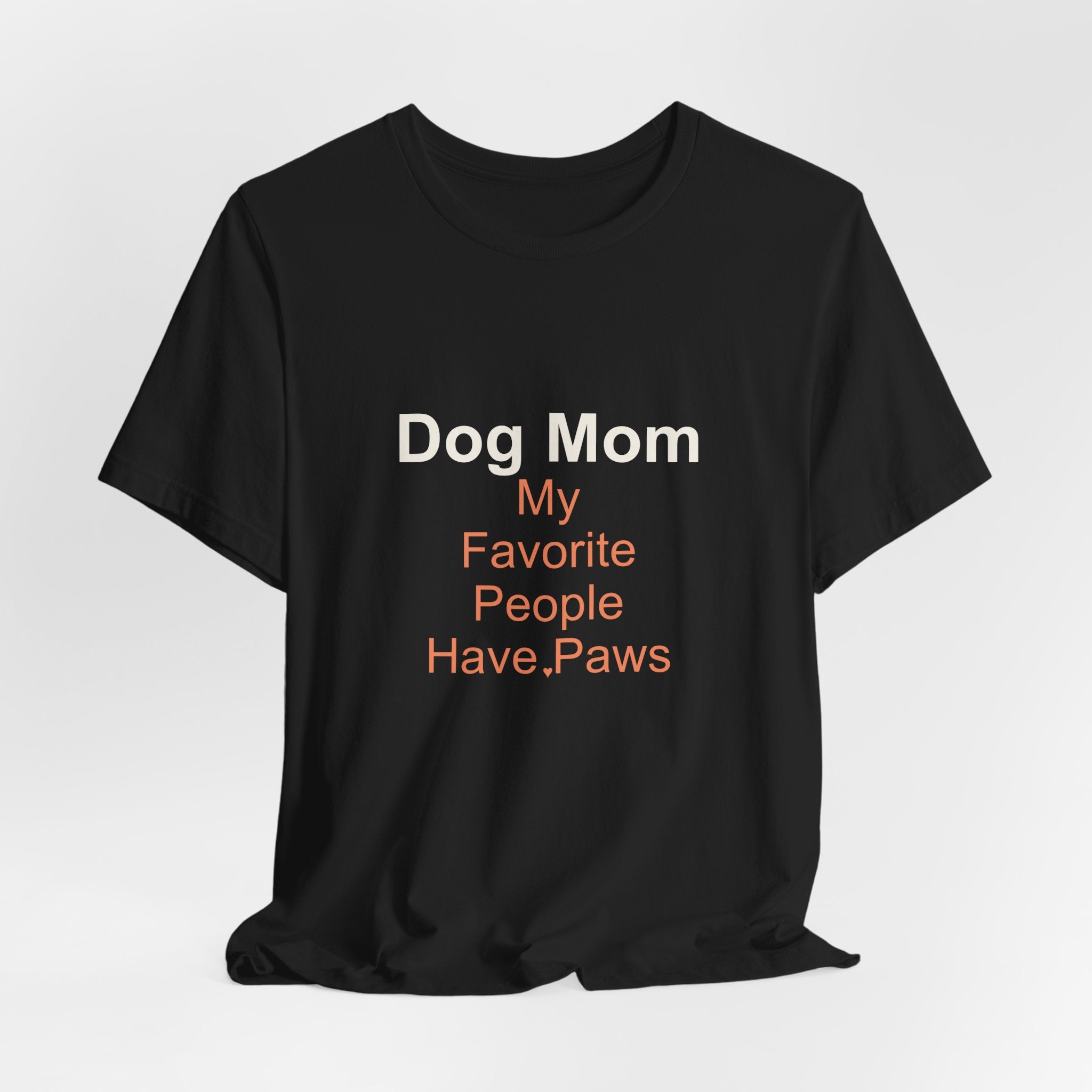 Dog Mom T-Shirt — Women's Casual Dog Lover Tee